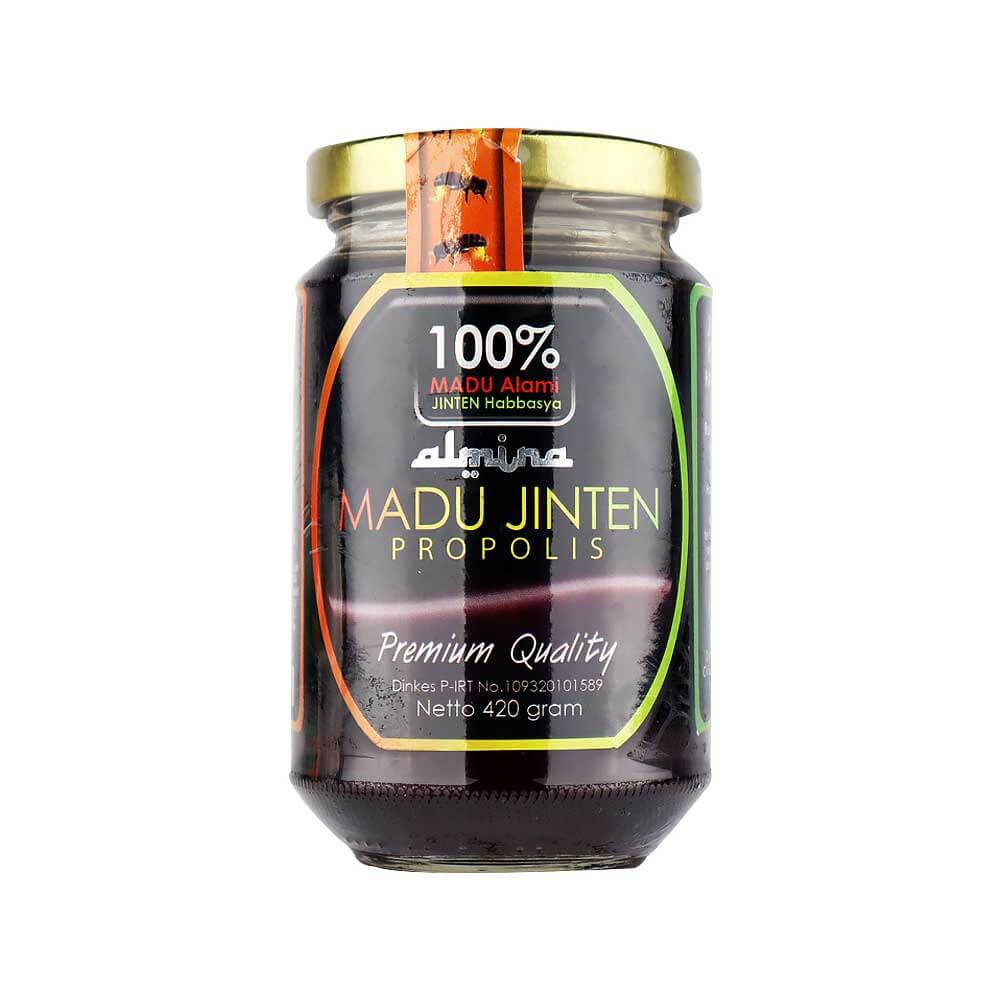 

Madu Jinten Propolis Al Mina 420gr ORIGINAL Madu Murni Plus Jinten Propolis
