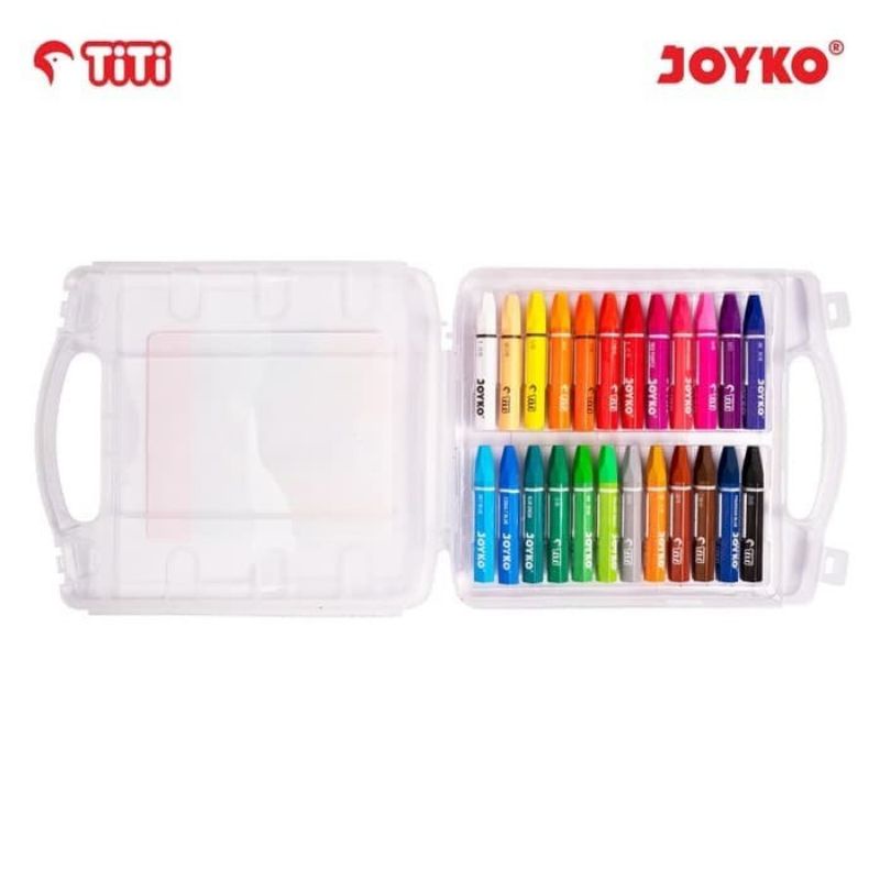 Oil Pastel Krayon Minyak Joyko TiTi OP-24S 24 Warna Colours