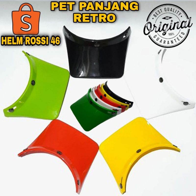 [COD] PET BOGO - PET PANJANG - PET CROSS - UNTUK BOGO - RETRO - JPN - CARGLOSS - UNIVERSAL HELM BOGO