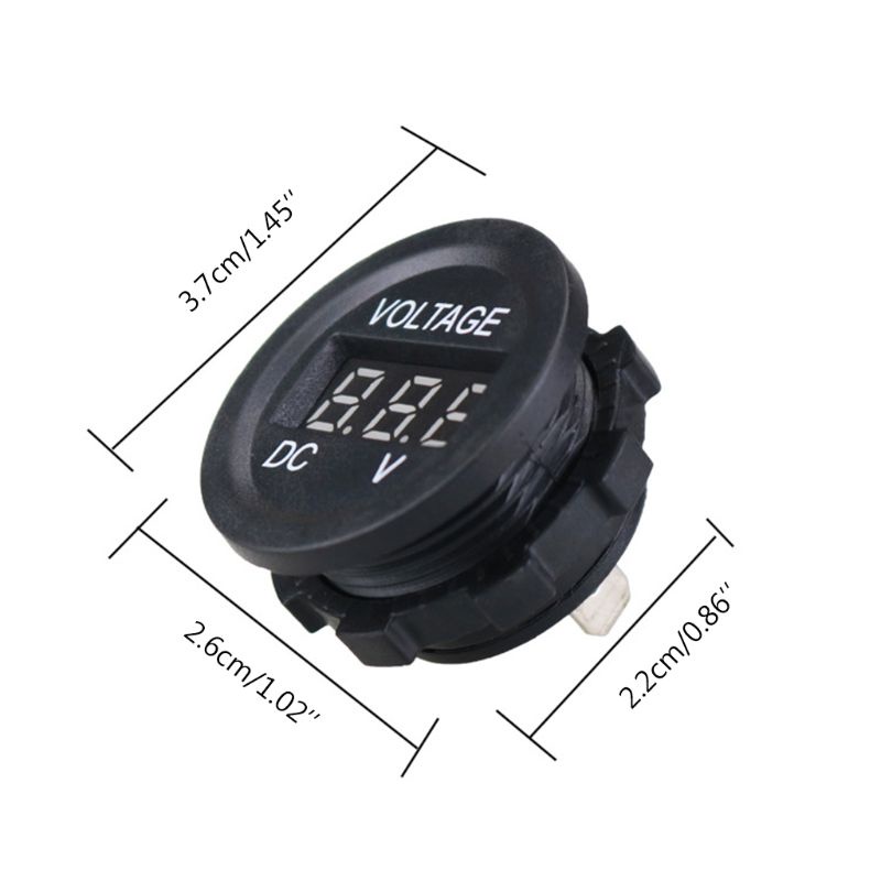 Btsg 6-30V Mini Bulat Waterproof Kincir Air Kapal Motor DC6V-30V Panel Led