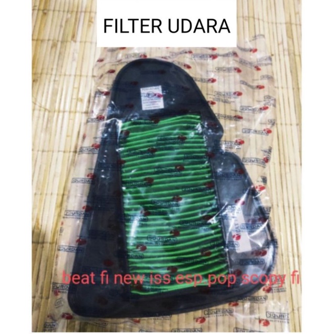 FILTER UDARA HONDA BEAT FI, NEW, POP, ISS, ESP,  (ADA KUPING)