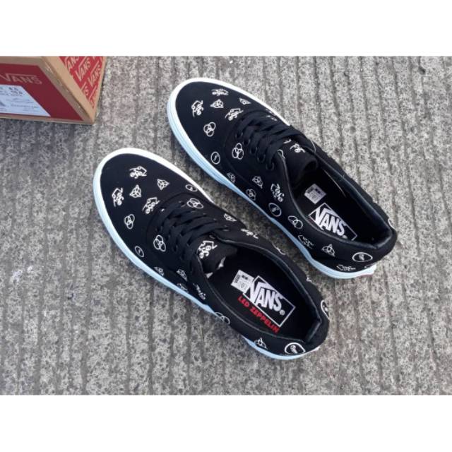 Vans ERA LED ZEPPELIN BLACK WHITE Waffle DT PREMIUM BNIB MADE IN CHINA Size 40/41/42/43/44