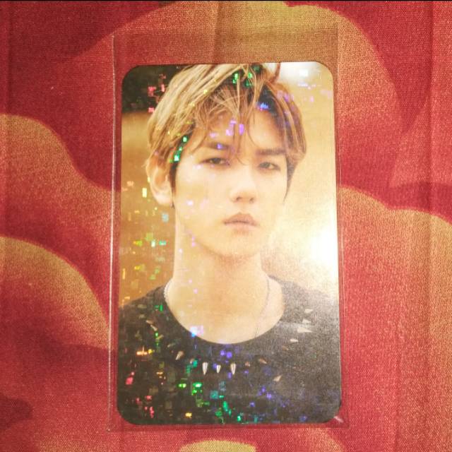 Photocard (PC) Hologram Baekhyun Exo