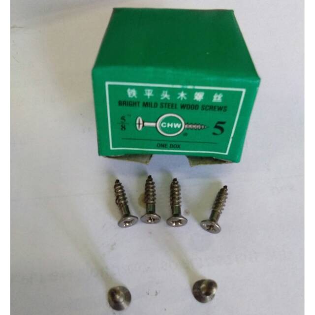 Sekrup Kayu CHW 1" X 6 (+)