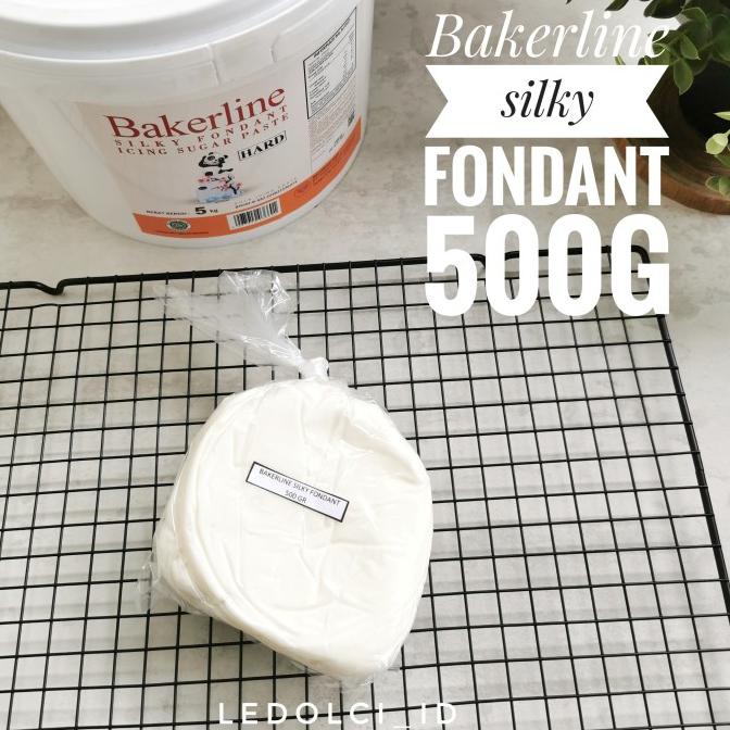

BAKERLINE SILKY FONDANT HARD FONDANT PREMIUM 500 GRAM ledolci92