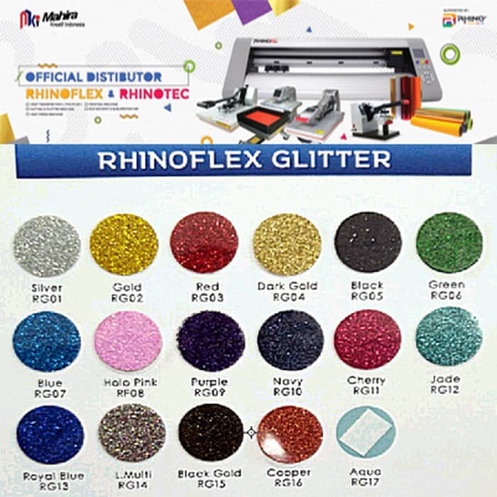 

RHINOFLEX Polyflex Korea / poly flex GLITTER