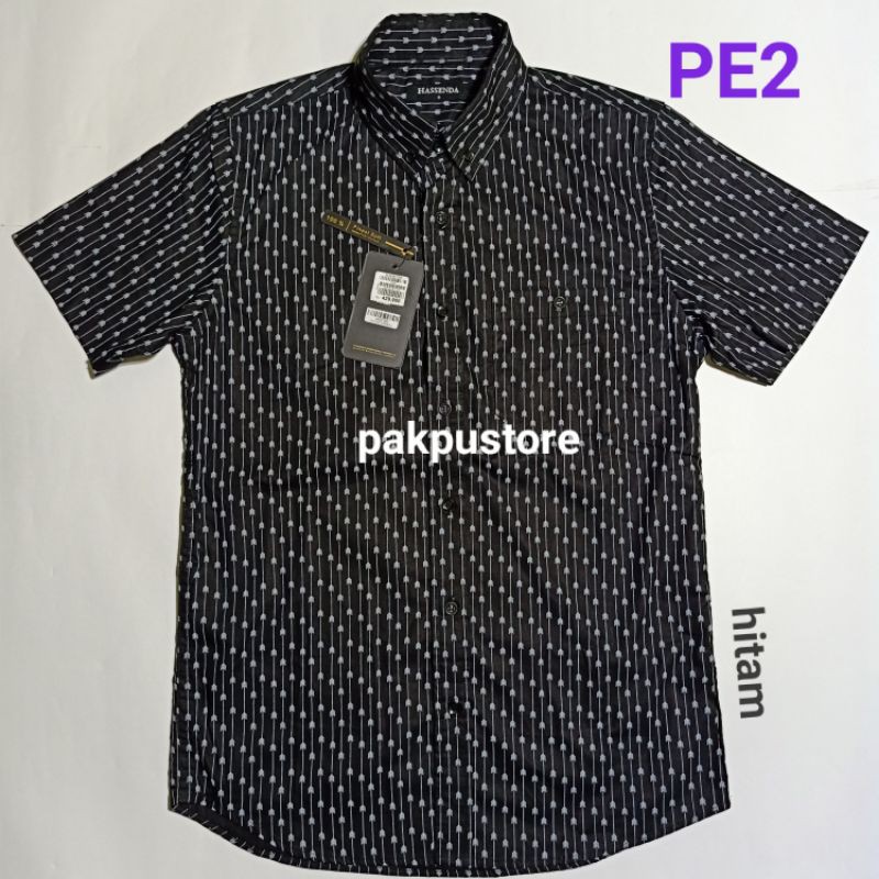 Kemeja lengan pendek Pria merk HASSENDA original
