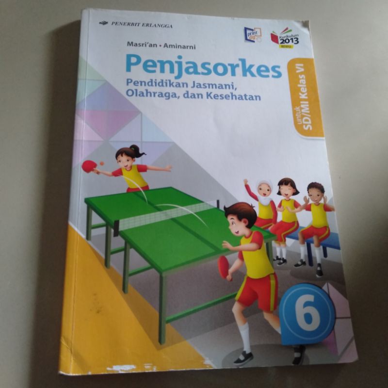 penjasorkes kelas 6 erlangga