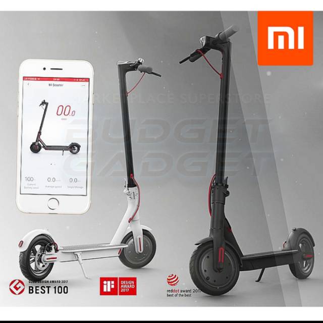 Xiaomi Mijia Smart Electric Scooter M365 Otoped Listrik Lipat