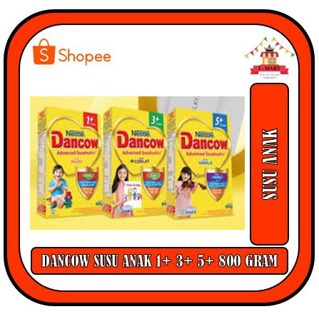 Nestle Dancow 1+ 3+ 5+ 800 Gram | Susu Anak  Coklat Vanila Madu Murah Bagus Terjangkau