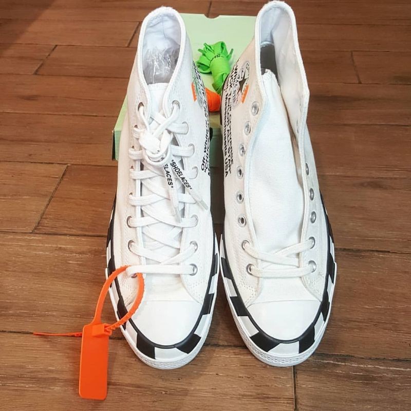 worn out white converse