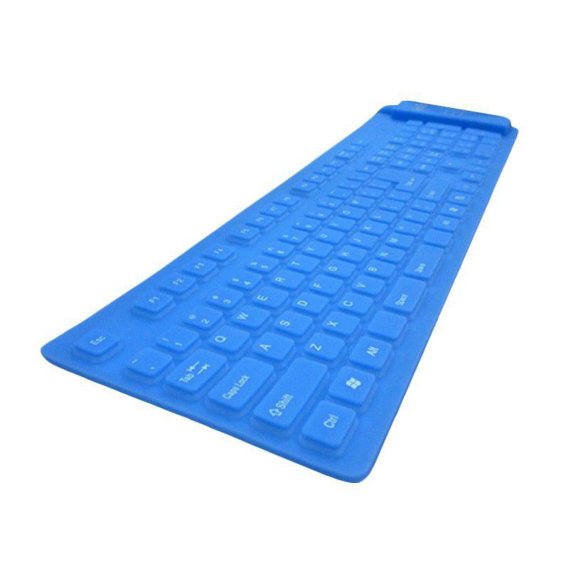 Keyboard Flexible USB Keyboard Flexsible Anti Air Bahan Karet / Flexibel Keyboard USB Keyboard Fleks