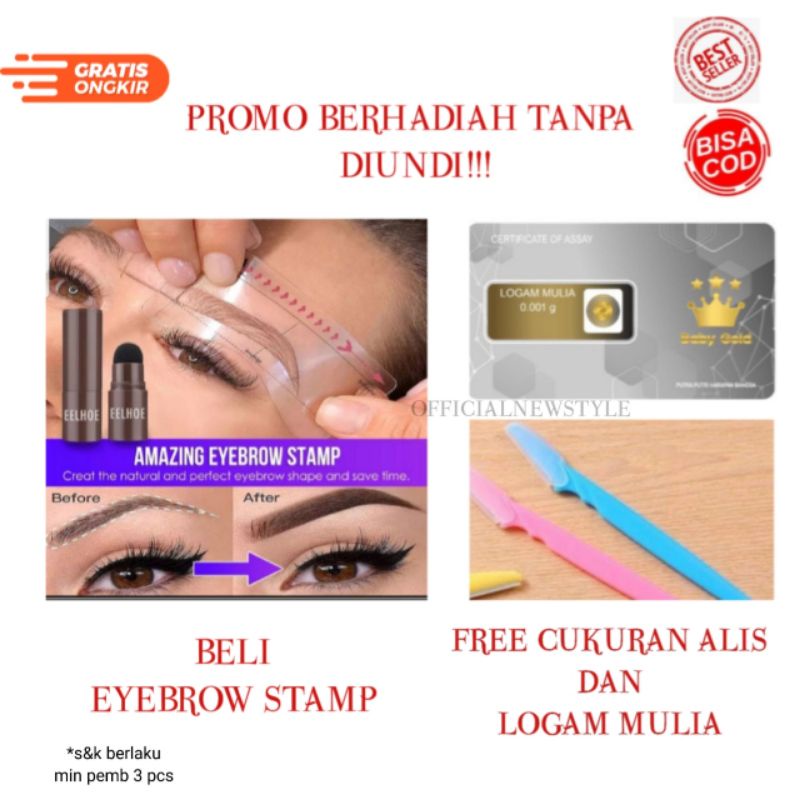 [COD &amp; READY STOCK] STEMPEL ALIS | STAMP ALIS MURAH | EYEBROW STAMP | CETAKAN ALIS | ALIS INSTAN STEMPEL | EYEBROW INSTAN | PENSIL ALIS