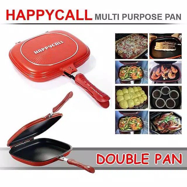 Happy Call Double Pan 32cm Korea Original