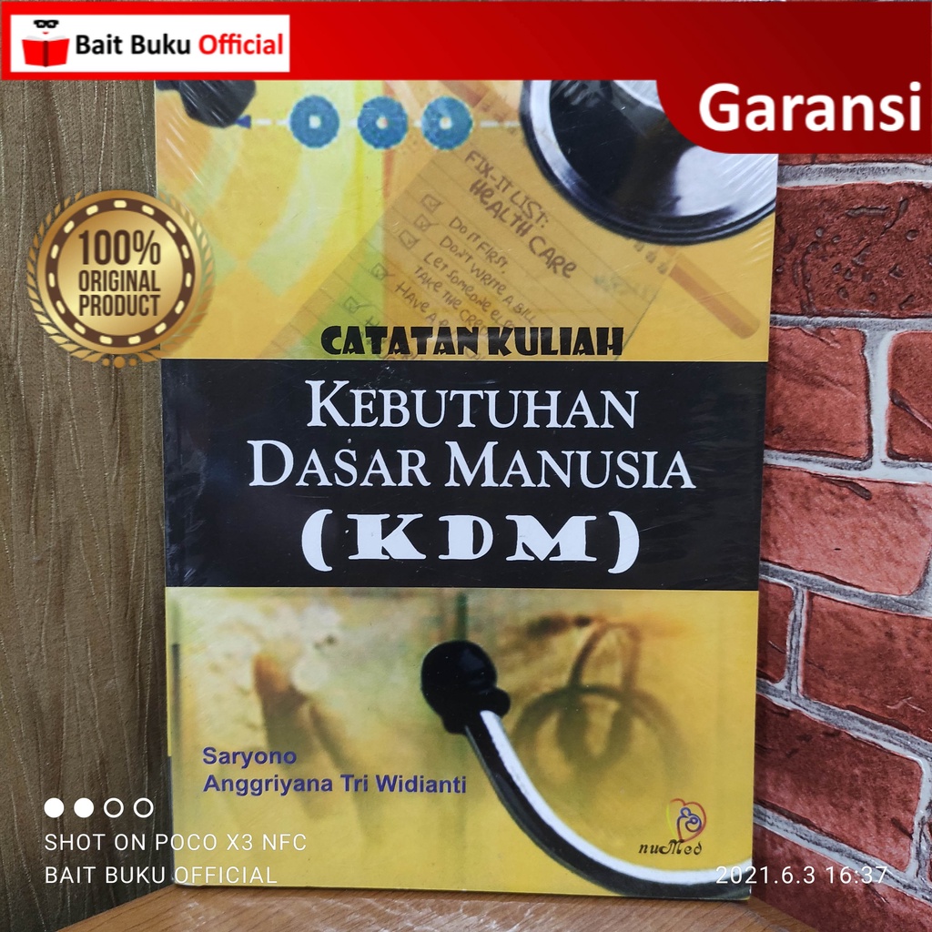 

Catatan Kuliah Kebutuhan Dasar Manusia