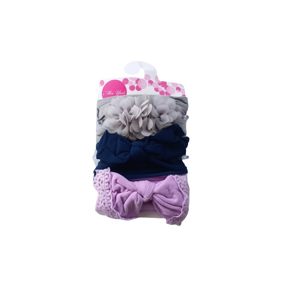 plazababyku Bandana RUFFLE Bandana Anak Bando Bayi Headband Anak Pita Simpul Melar