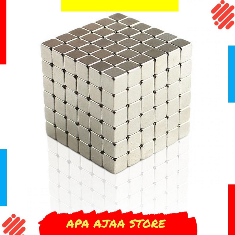 Hot Promo ! Buckycubes Magnetic Block Toys 216pcs 4mm - G0CN05