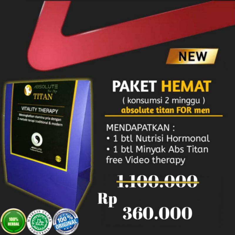 Nutrisi Pria Absolute Titan