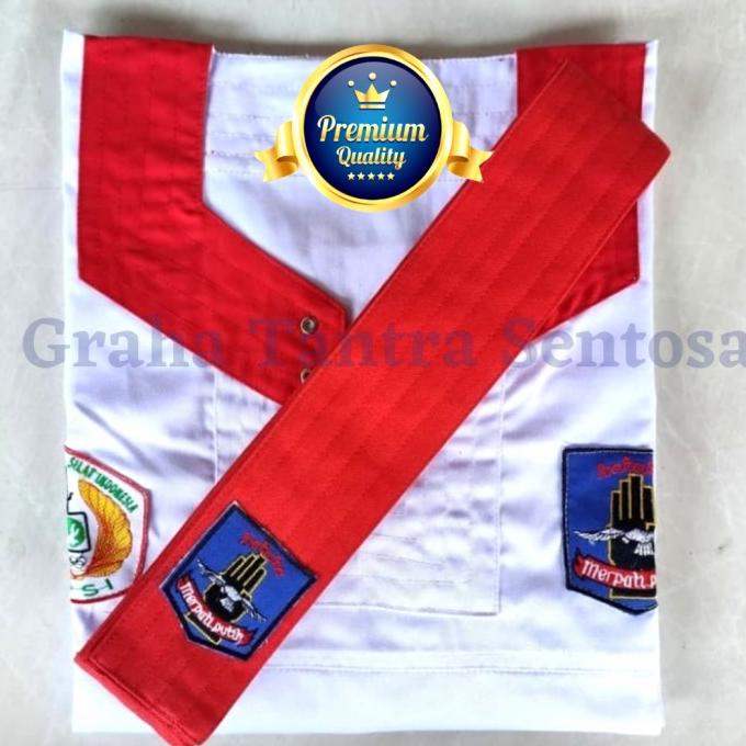 Seragam Merpati Putih Baju Latihan Halus/Baju Silat Merpati Putih