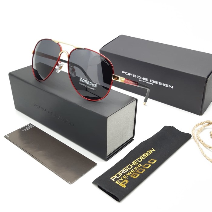 Sale!! Sunglasses Pria - Kacamata Hitam Porsche Design PD8503 Polarized - kacamata pilot keren mewah