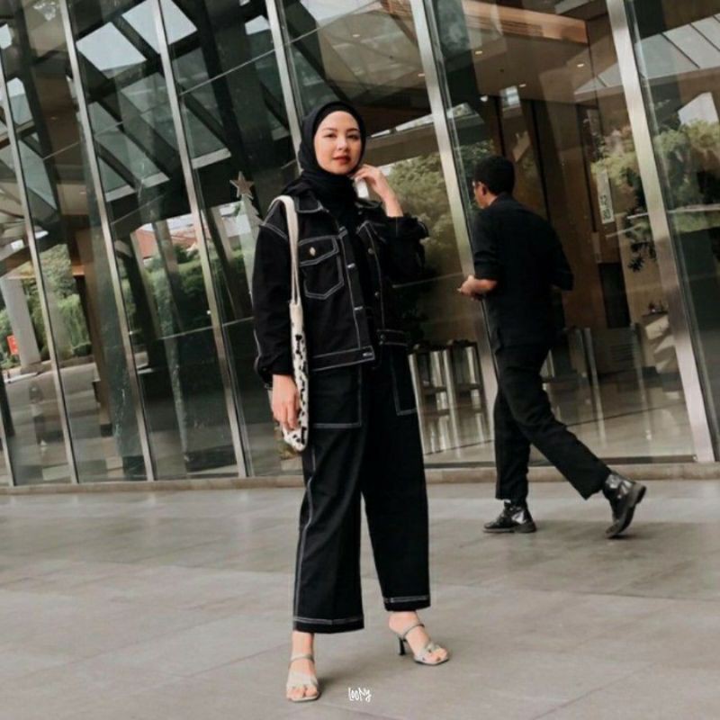 celana chino pants kulot wanita celana cargo pants