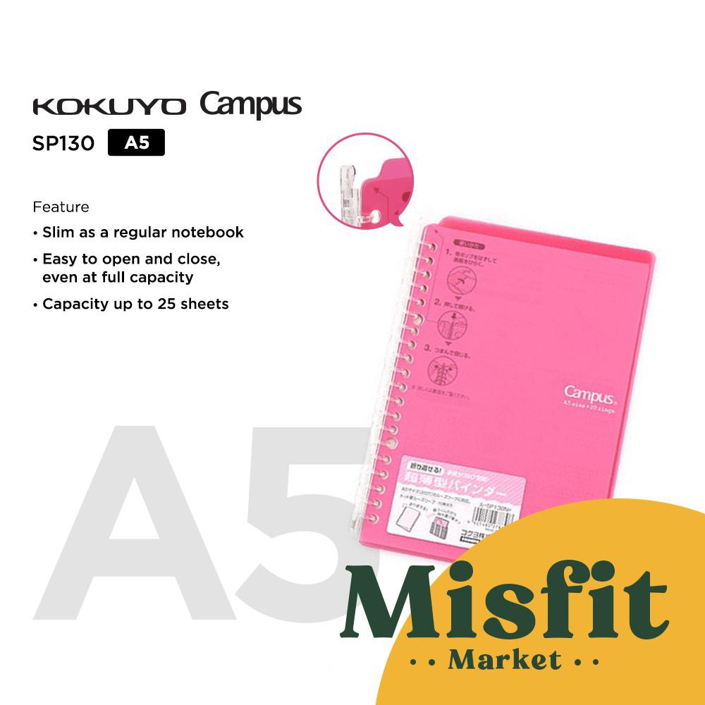 

klm KOKUYO Campus Smart Ring Loose Leaf Binder A5