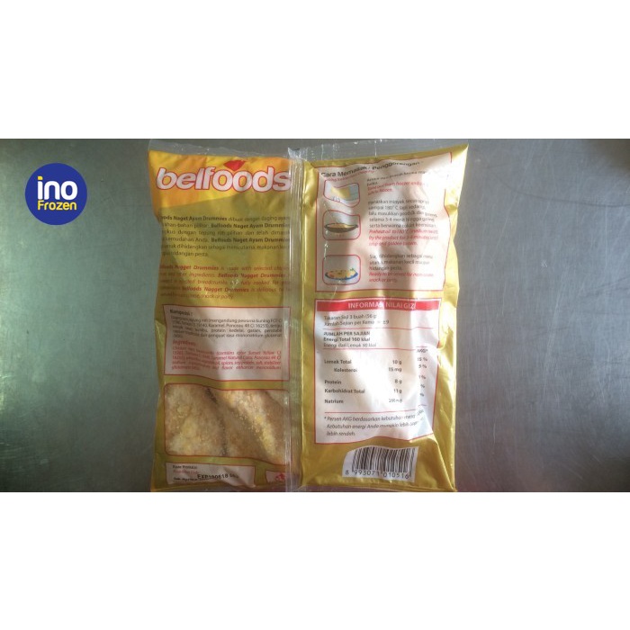 

belfoods royal nugget drummies 500 gr