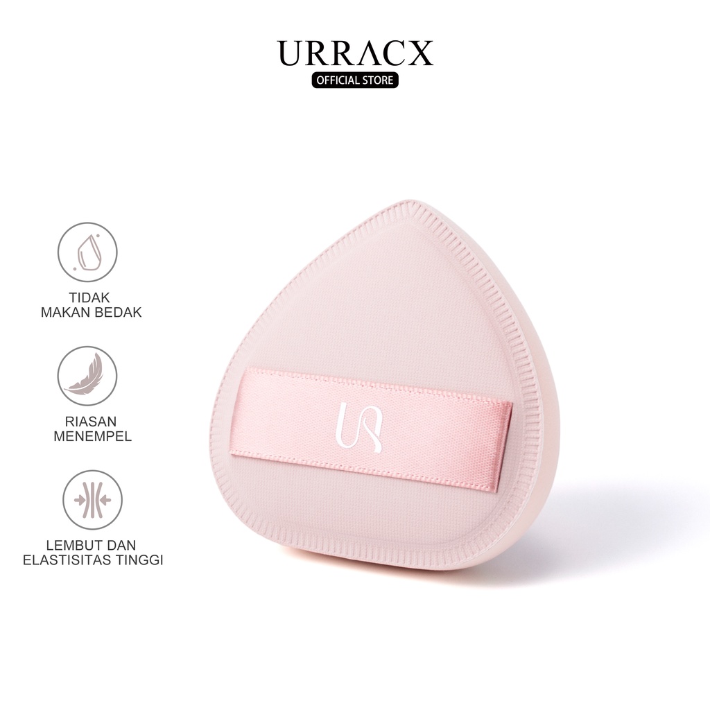 URRACX Bubuk bantal udara puff super lembut kering basah dua tujuan makeup menetapkan sponge