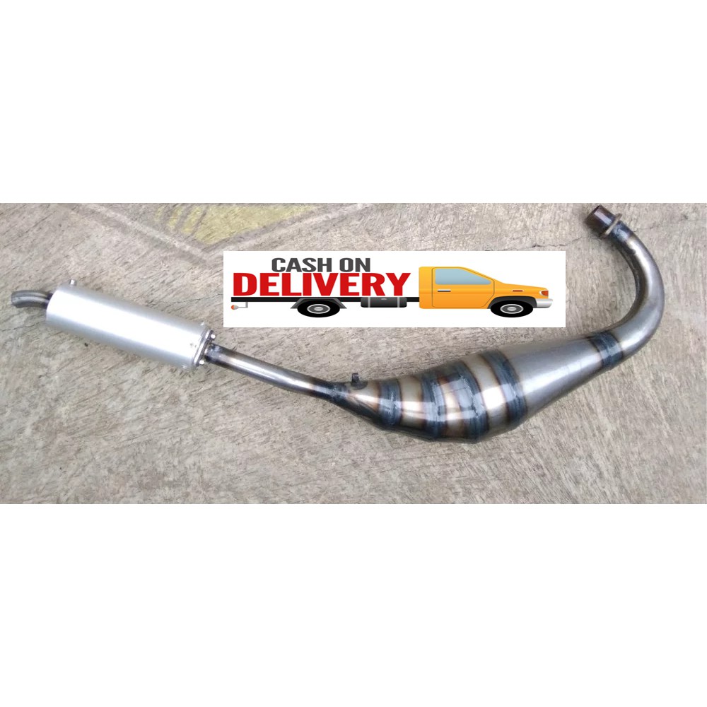 Knalpot Racing Kolong Plat Karat Pnp Satria 2 Tak - Knalpot Kolong - Repsol Pnp Satria 2 Tak