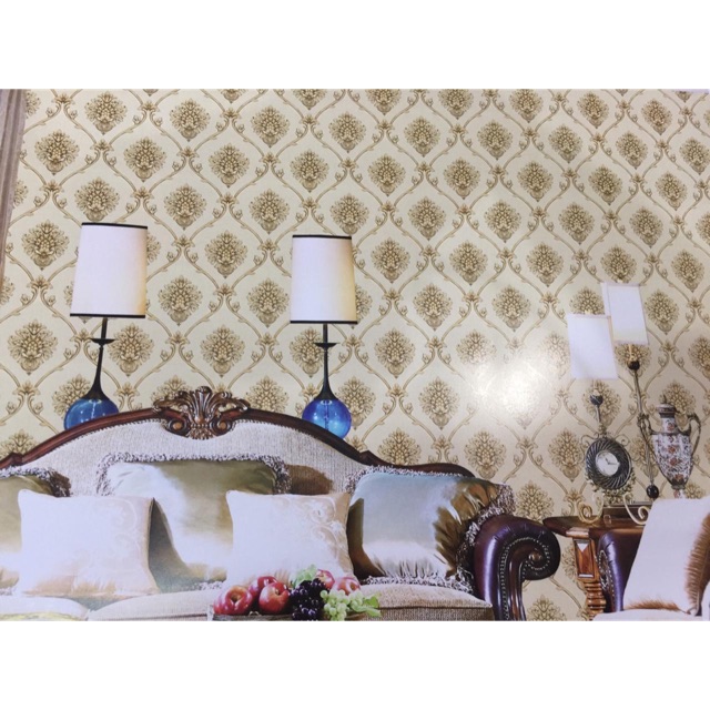 Wallpaper Dinding Motif Klasik