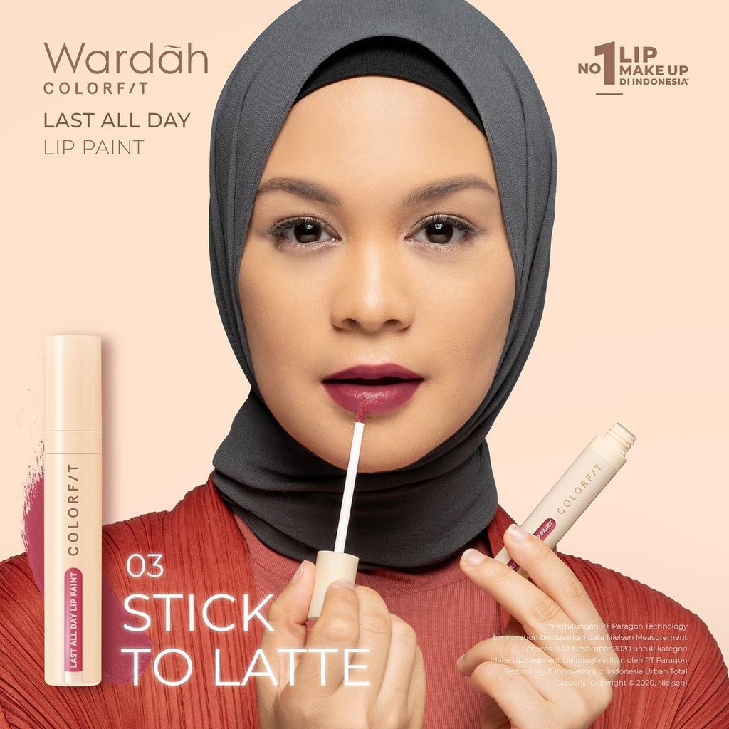 Wardah Colorfit Last All Day Lip Paint