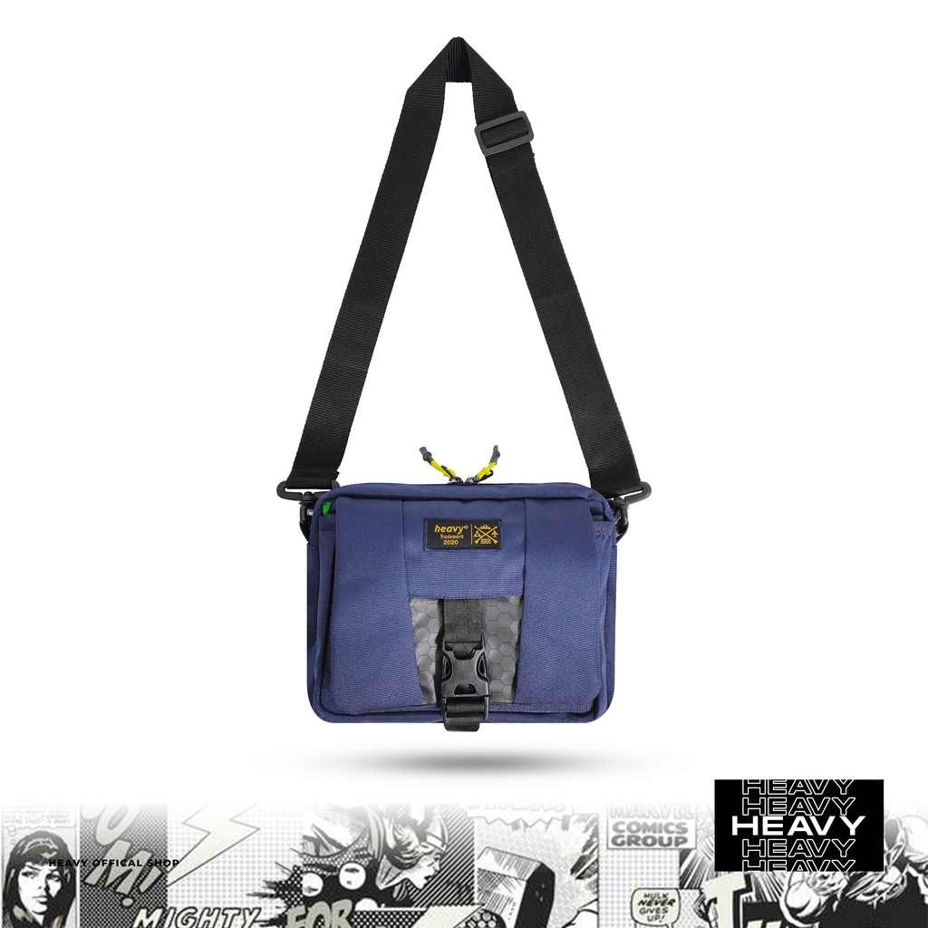 Tas Selempang Heavy | Sling Bag Premium Casual - Cross Body Bag - Shoulder Bag - Tas Pria Alano