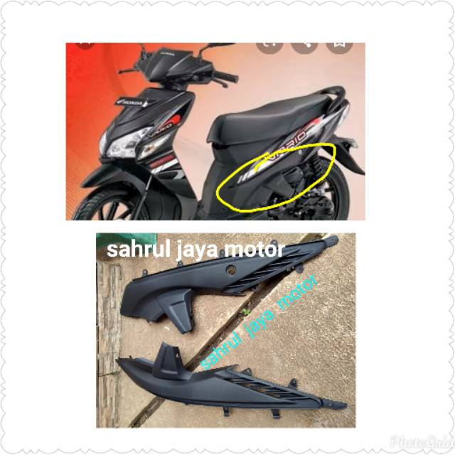 Bodi Sambungan Bok Aki  honda vario  110  karbu lama