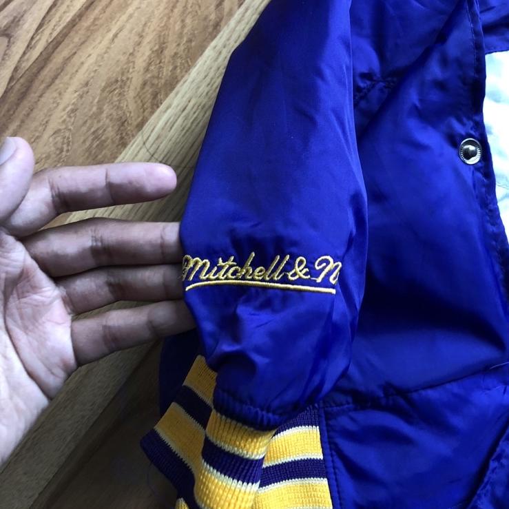Special Price.. JAKET VARSITY LAKERS - 8 LAKERS UNGU FULLTAG MIRROR PRIA WANITA JACKET