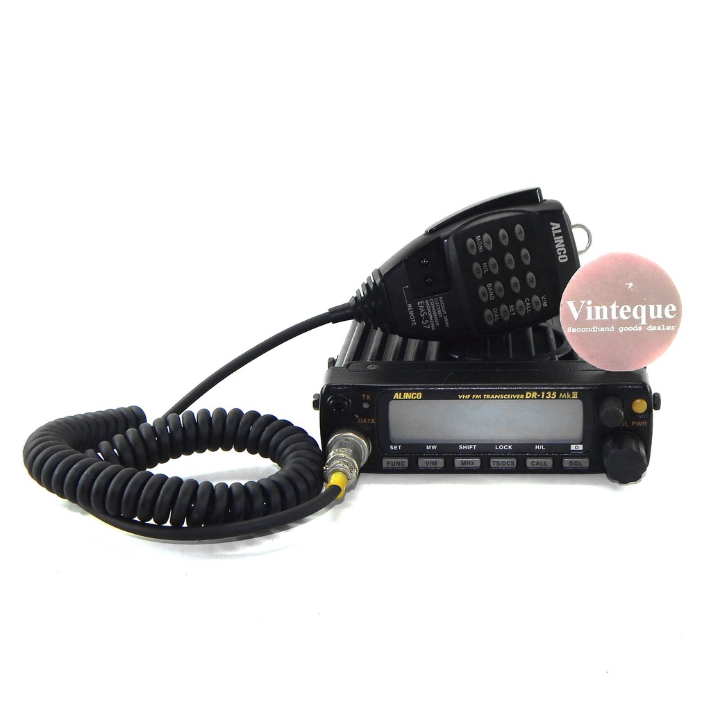 Radio RIG Alinco VHF FM Transceiver DR-135 Mk III Alinco DR 135 Mk3 Alinco DR 135 Original