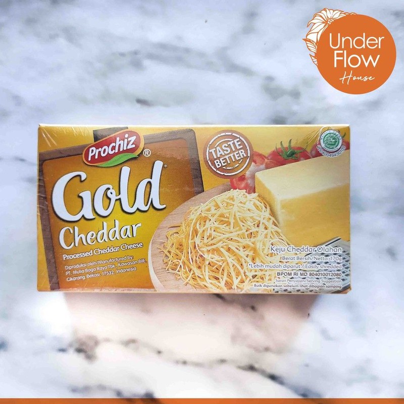 Keju prochiz gold cheese cheddar procheese balok murah 170g