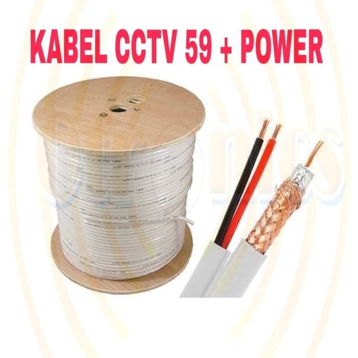 Kabel CCTV MMP RG59 + power 300 meter