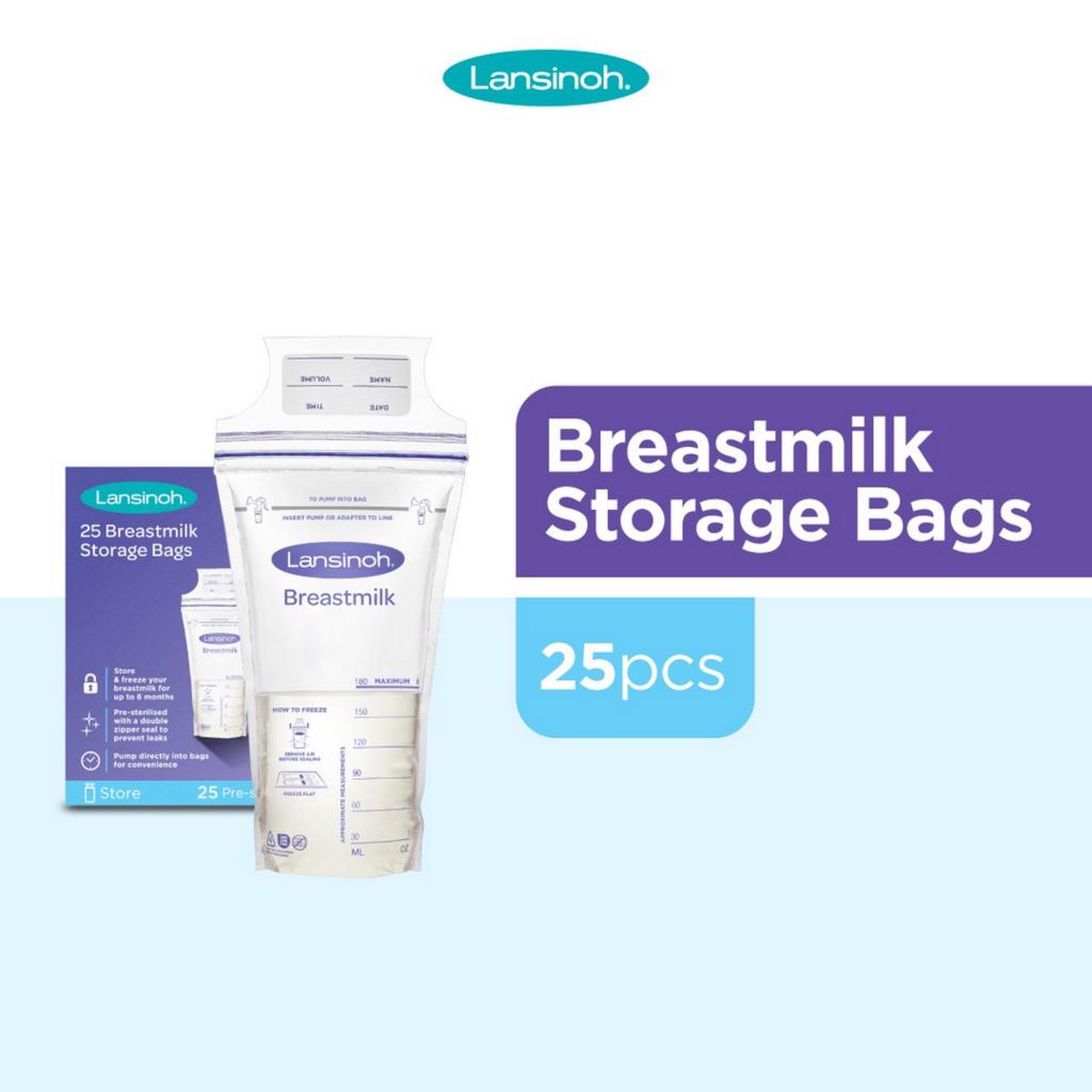 Lansinoh Breastmilk Storage Bags Kantong Asi Isi 25 Pcs