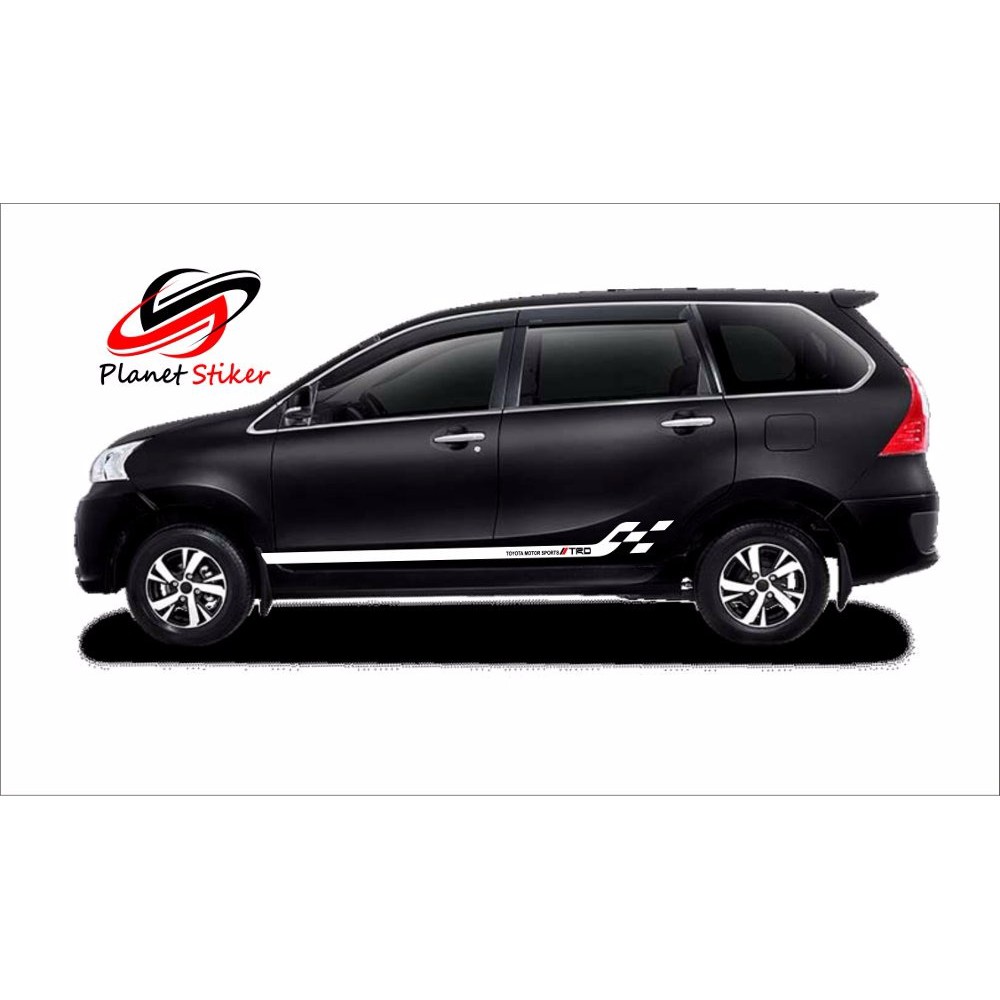 Sticker Cutting Stiker Mobil Lis Simple Avanza Xenia Rush Terios Sepasang Plus Bonus Shopee Indonesia