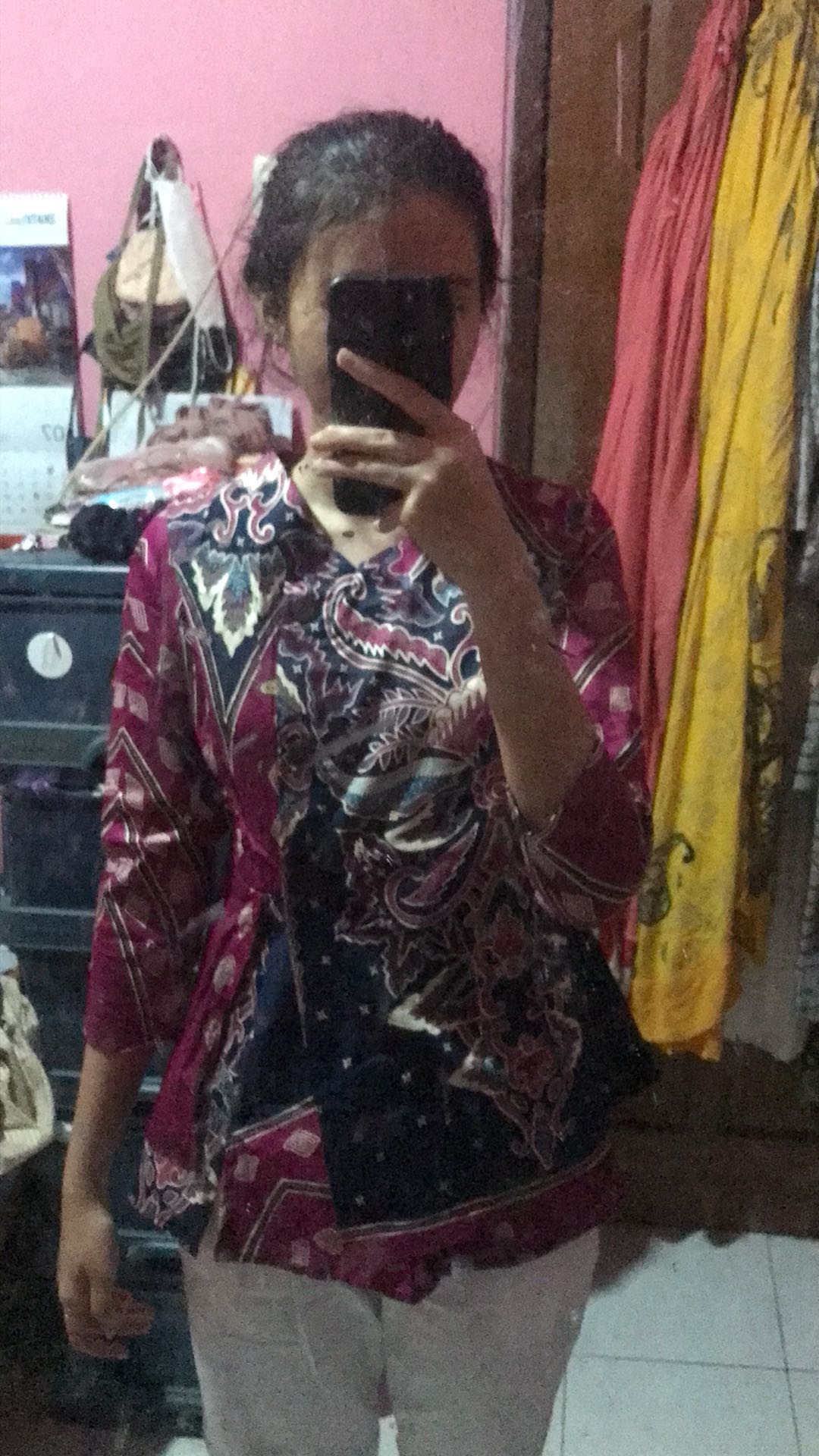 Batik Wanita - Atasan Blouse Batik Wanita Fashion 184 Sg