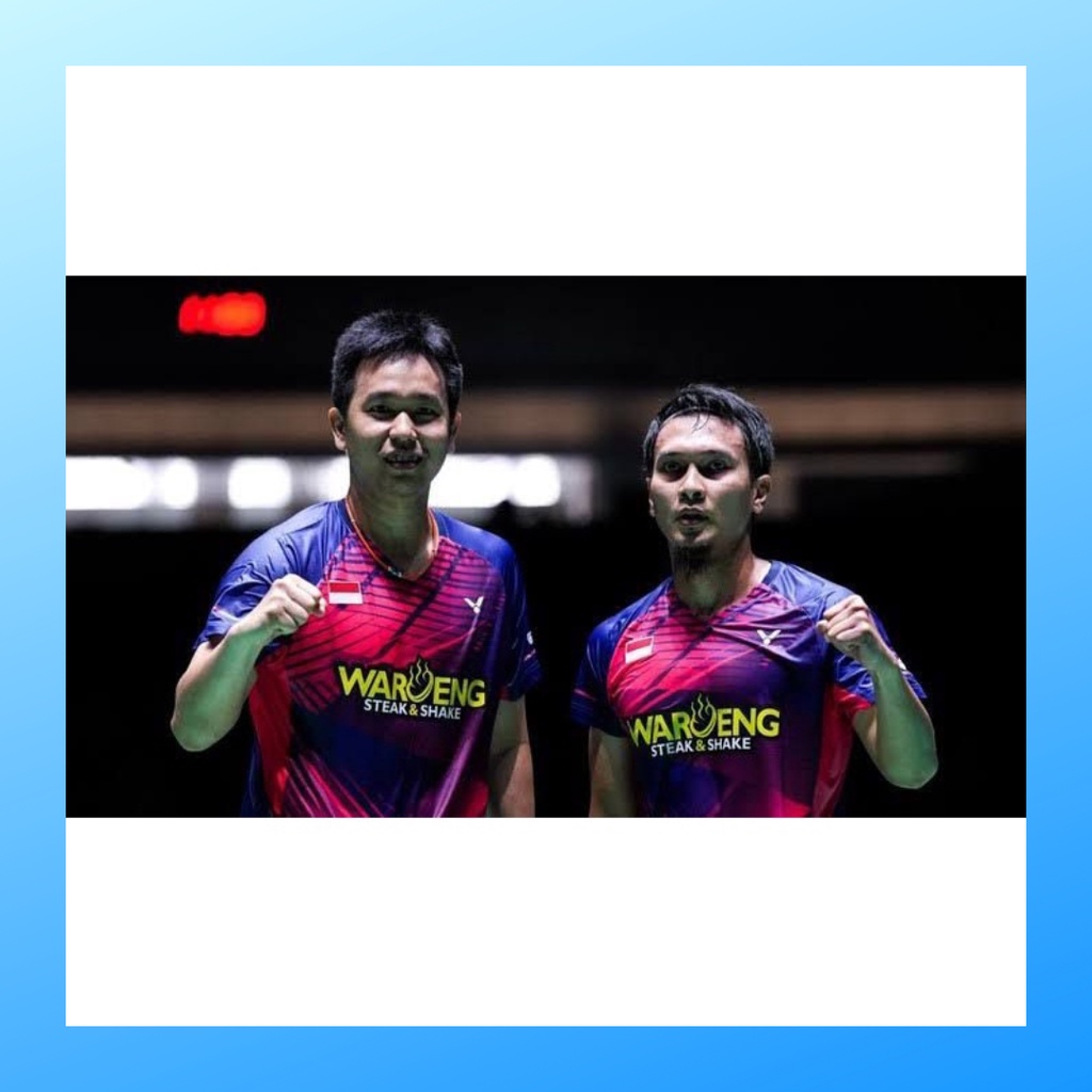 Kaos bulutangkis pria setelan baju celana badminton jersey wanita dewasa t-shirt outfit seragam jarsey kostum olahraga pakaian apparel sport jersy bulu tangkis casual jersi sudirman thomas uber cup print custom suit V142 navy polos