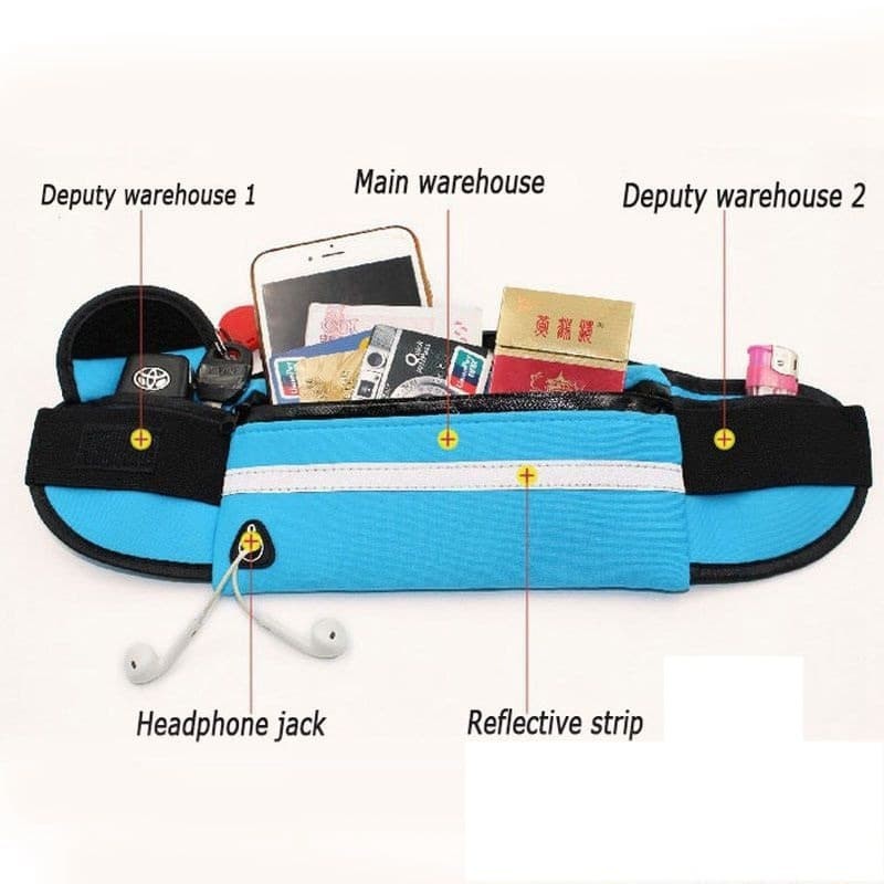 Tas Olahraga Untuk Bersepeda &amp; Jogging praktis tas ikat pinggang