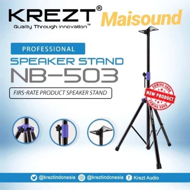 STAND SPEAKER KREZT NB503 FIRST RATE 1 UNIT NB 503