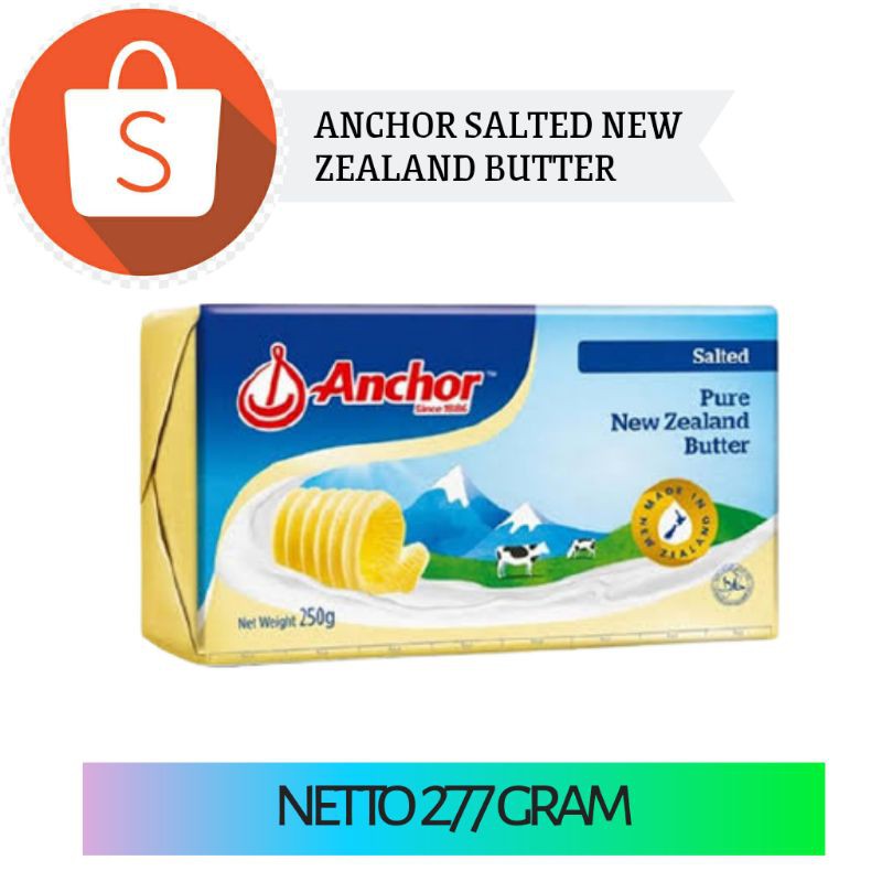 

anchor new zealand butter 277 gram
