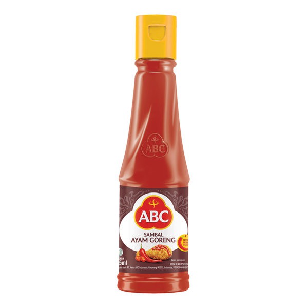 

ABC Saos Sambal 135ml Ayam Goreng