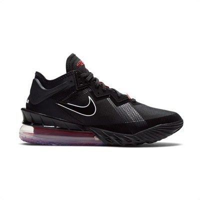 Sepatu Baket Nike LeBron 18 Low Black Original