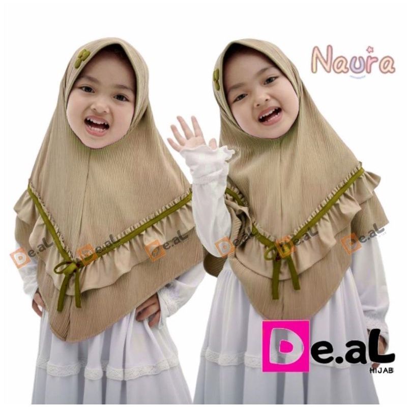 HIJAB ANAK NAURA BY DE.AL HIJAB