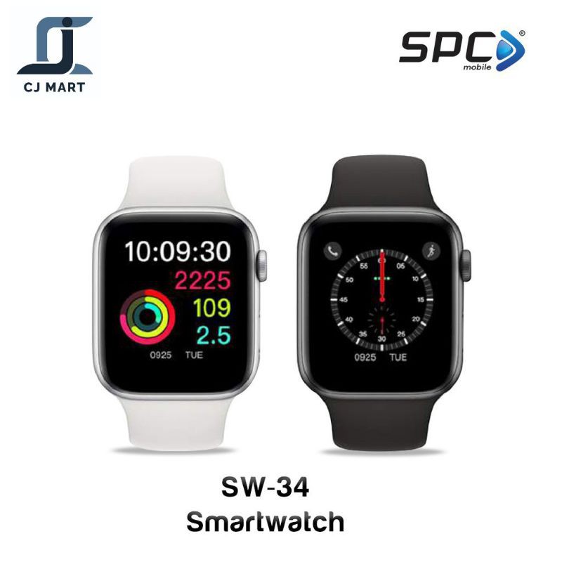 Smartwatch SPC SW34 Waterproof Heart Rate Android IOS Garansi Resmi