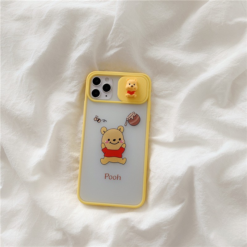 Cute Bear Hard Case Suitable For IPhone 12 Mini 12 12pro 11 11promax Xs Xr Xsmax 7 8plus 6splus 8plus