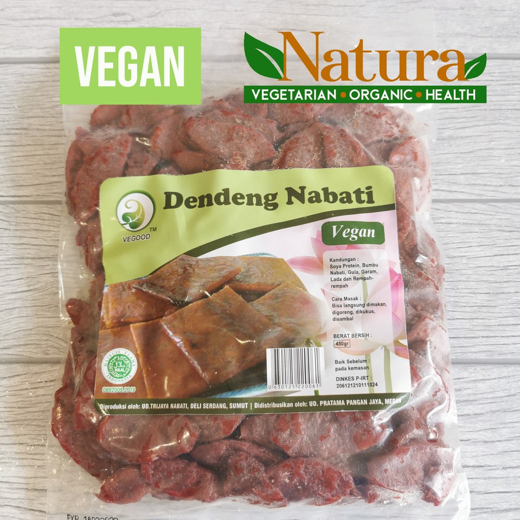 

Vegood Dendeng Nabati 450gr Beku Bak Kua Vegetarian Vegan